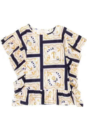 MONNALISA Printed cotton kaftan