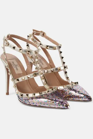 VALENTINO GARAVANI Rockstud embellished pumps