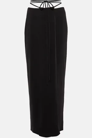 Jade Swim Avi jersey wrap skirt