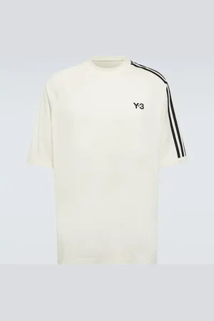 Y-3 Logo cotton-blend jersey T-shirt