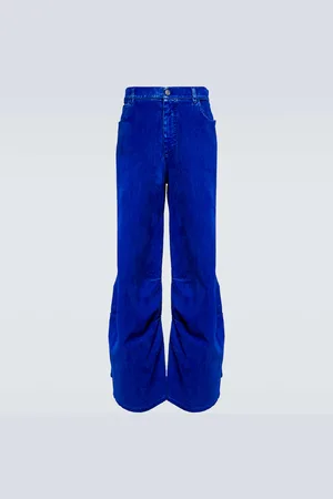 Marni Mid-rise barrel-leg jeans