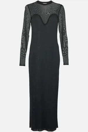 Nina Ricci Mesh semi-sheer maxi dress