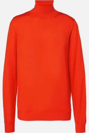 The Row Heva wool jersey turtleneck sweater