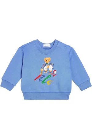 Ralph Lauren Baby Polo Bear cotton-blend sweatshirt
