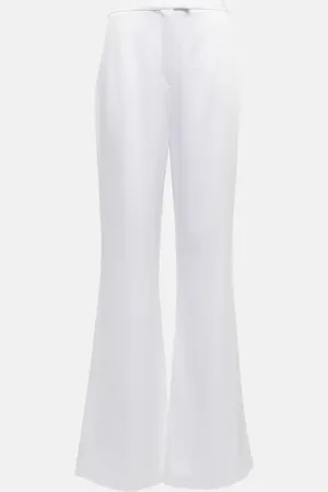 GALVAN Bridal high-rise wide-leg pants