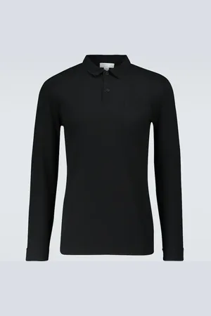 Sunspel Riviera long-sleeved polo shirt