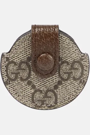 Gucci GG Supreme canvas AirTag holder for pets