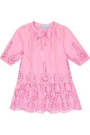 Melissa Odabash Baby Ashley embroidered cotton minidress
