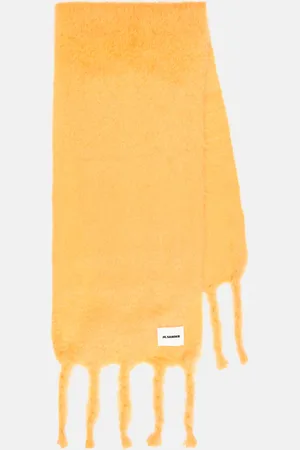 Jil Sander Mohair and wool-blend scarf