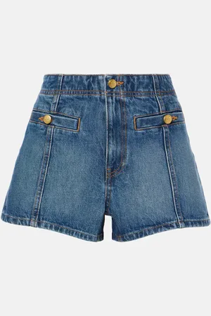 ULLA JOHNSON Camille denim shorts
