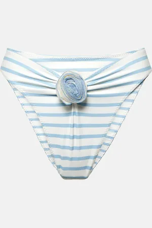 SAME Rose floral-appliquÃ© bikini bottoms