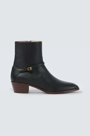 VALENTINO GARAVANI Pat VLogo Signature leather ankle boots