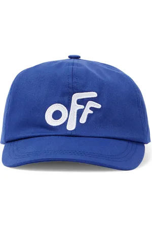 OFF-WHITE Logo cotton baseball cap
