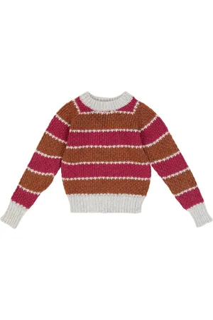 PAADE Striped wool-blend knit sweater