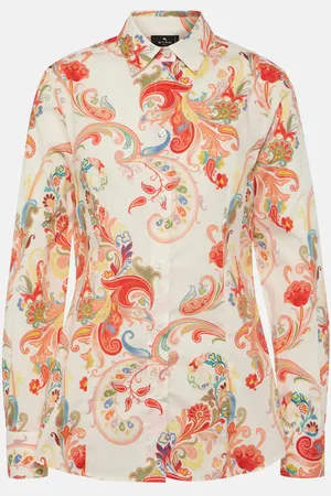 Etro Paisley cotton-blend shirt