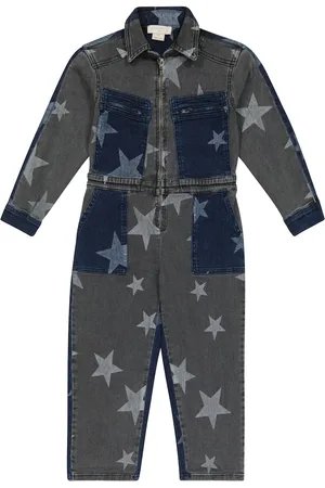 Stella McCartney Printed denim jumpsuit