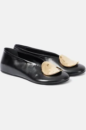 Jil Sander Leather ballet flats