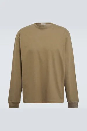 The Row Kirk cotton jersey top