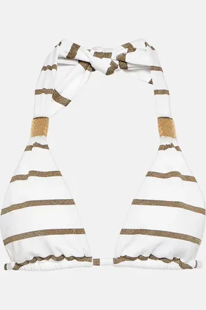 Heidi Klein St Tropez striped bikini top