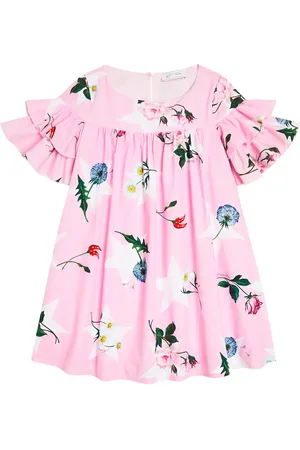MONNALISA Floral cotton dress