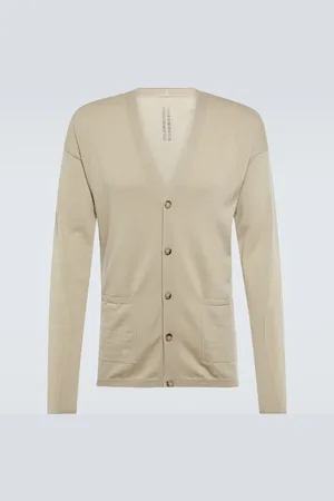Rick Owens Peter wool and cotton cardigan