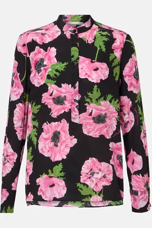 Stella McCartney Poppy floral silk shirt