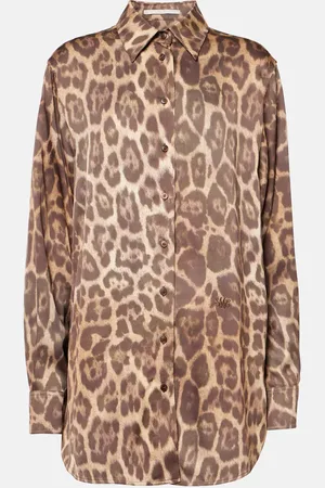 Stella McCartney Leopard-print shirt