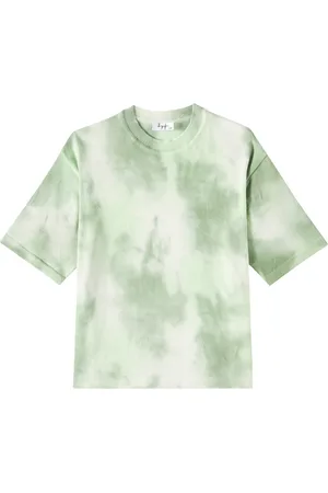 Il gufo Tie-dye cotton jersey T-shirt