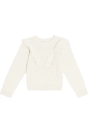 The New Society Lucia cable-knit wool-blend sweater