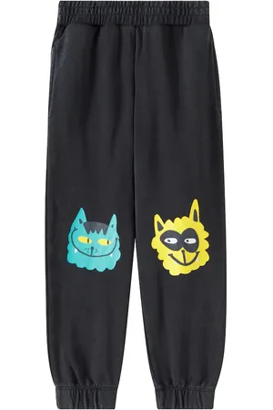 Stella McCartney Printed cotton jersey sweatpants
