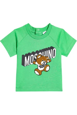 Moschino Baby printed cotton jersey T-shirt