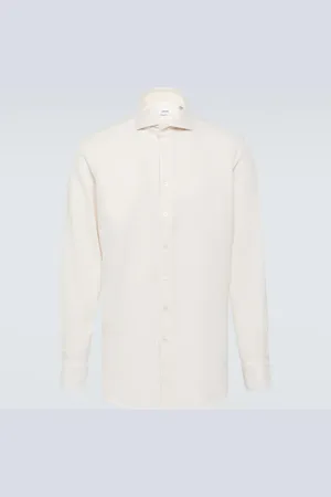 LARDINI Cotton Oxford shirt