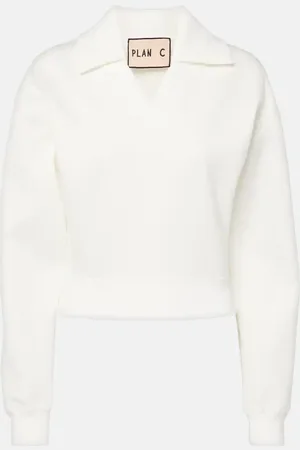 Plan C Cotton-blend sweater