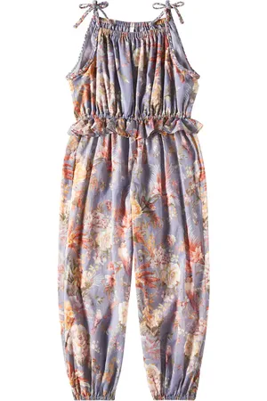 ZIMMERMANN Tallow floral cotton jumpsuit