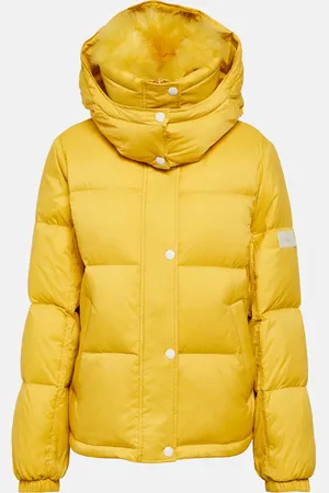 YVES SALOMON Shearling-trimmed down jacket