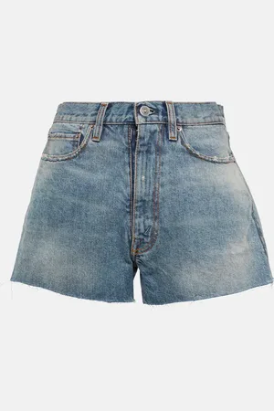 Maison Margiela Distressed denim shorts