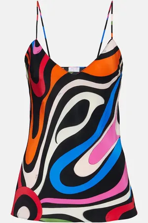 Puccini Marmo silk camisole