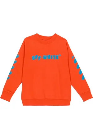 OFF-WHITE Printed cotton jersey sweatshirt