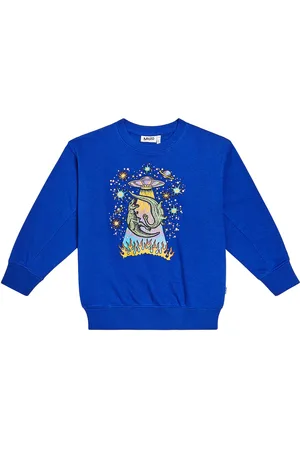 Molo Felpa printed cotton-blend sweatshirt