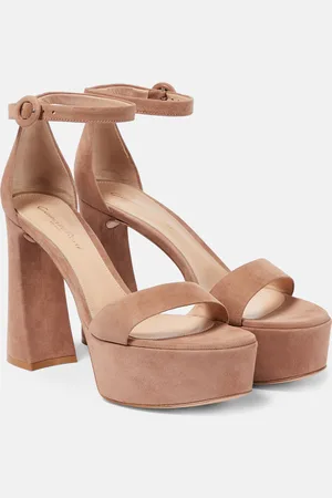 Gianvito Rossi Sheridan suede platform sandals