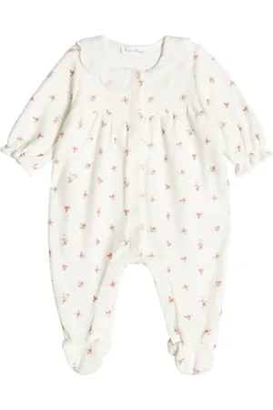 Tartine Et Chocolat Baby floral cotton-blend onesie