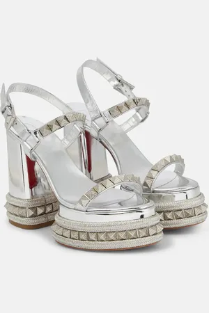 Christian Louboutin Superaclou leather platform sandals