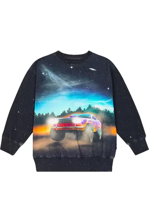 Molo Mattis printed cotton jersey sweatshirt