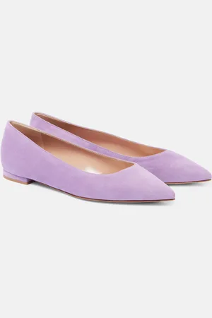 Gianvito Rossi Gianvito suede ballet flats