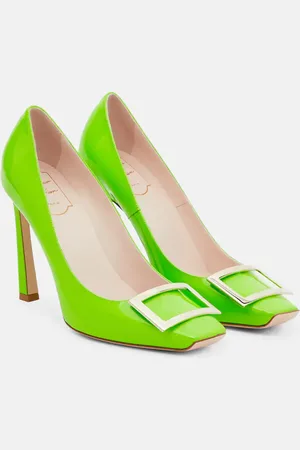 Roger Vivier Trompette 100 patent leather pumps