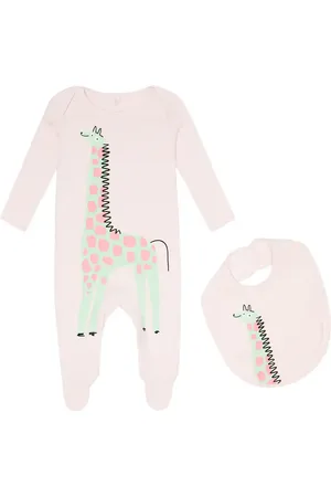 Stella McCartney Baby set of cotton onesie and bib