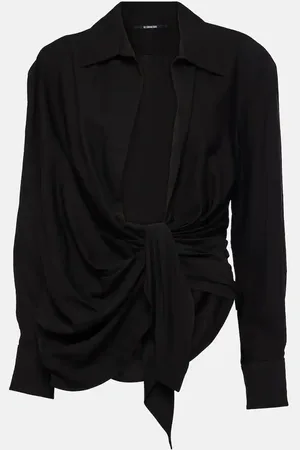 Jacquemus La Chemise Bahia tie-detail top