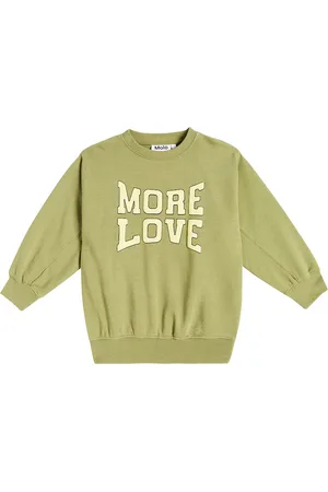 Molo Magni cotton-blend fleece sweatshirt