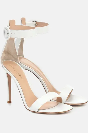 Gianvito Rossi Portofino 105 leather sandals