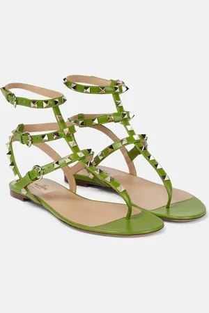 VALENTINO GARAVANI Rockstud leather sandals